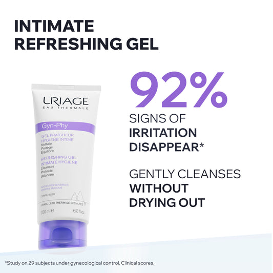 Uriage Gyn Phy Gel 200ml – Soothing Intimate Hygiene Care