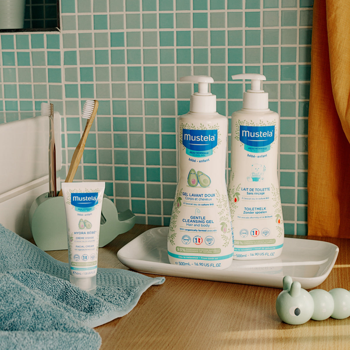 Mustela Hydra Baby Facial-Cream Bathroom Image 