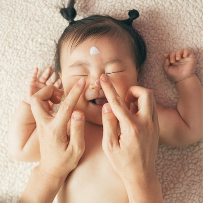 Mustela Hydra Baby Facial-Cream Baby application image 