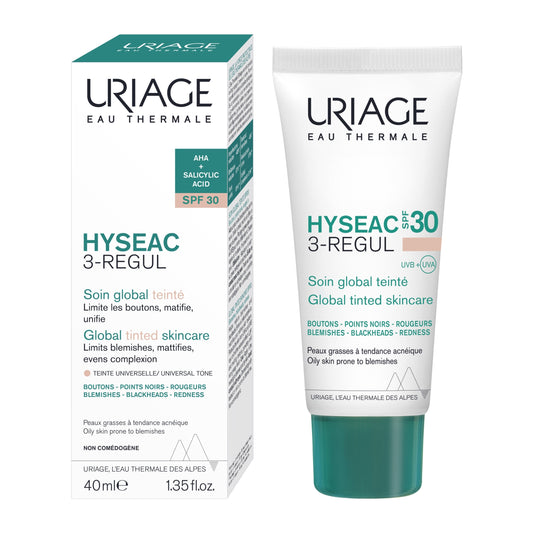 Uriage Hyséac 3-Regul Global Tinted Skin Care SPF30 40ml