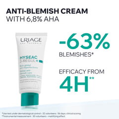 Uriage Hyséac 3-Regul+ Anti-Blemish Care 40ml – Acne Control
