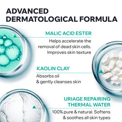 Uriage Hyseac Exfoliating Mask 100ml – Purifying Acne Care
