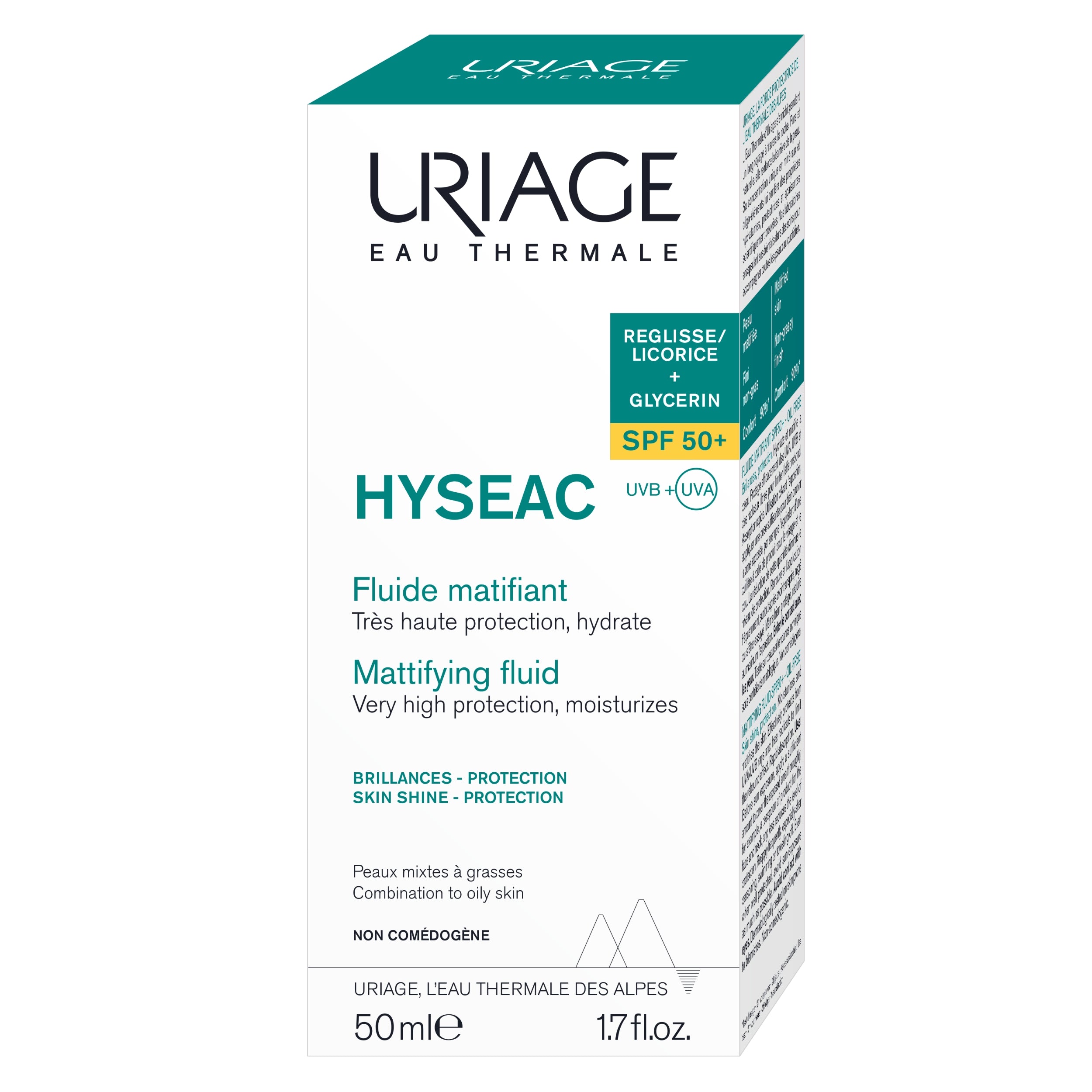 Uriage Hyseac Fluid SPF50+ 50ml