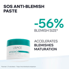 Uriage Hyseac SOS Paste 15g – Targeted Blemish Treatment