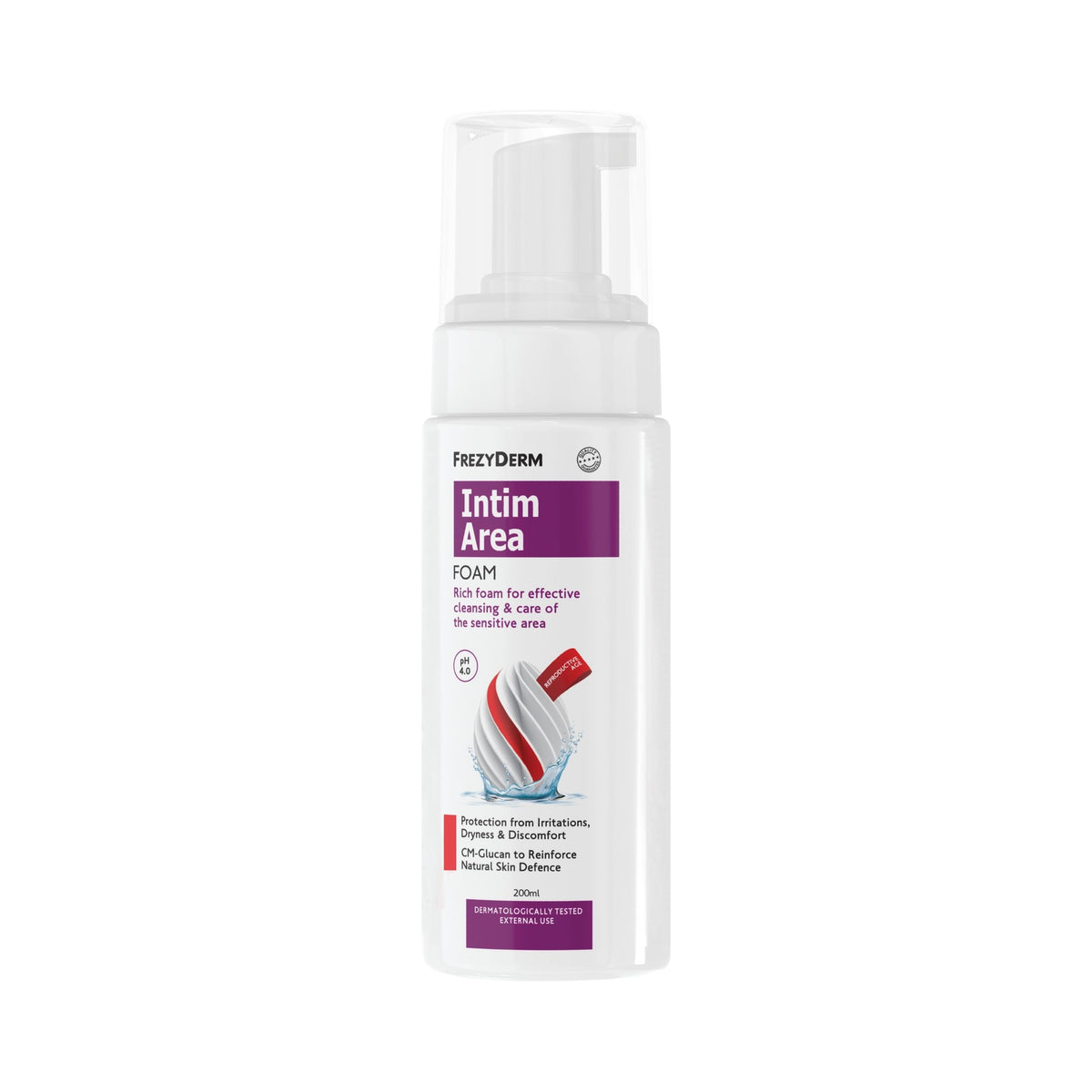 FrezyDerm Intim Area Foam pH 4.0 200ml