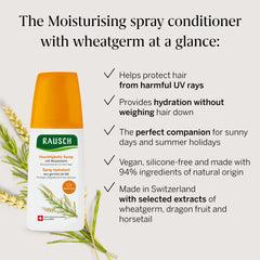 Rausch Dry Hair Moisturizing Spray Conditioner with Wheatgerm 100ml