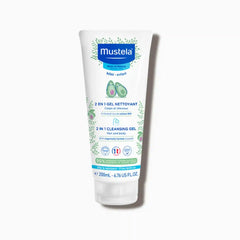 Mustela 2-in-1 Cleansing Gel with Avocado for Baby 200ml