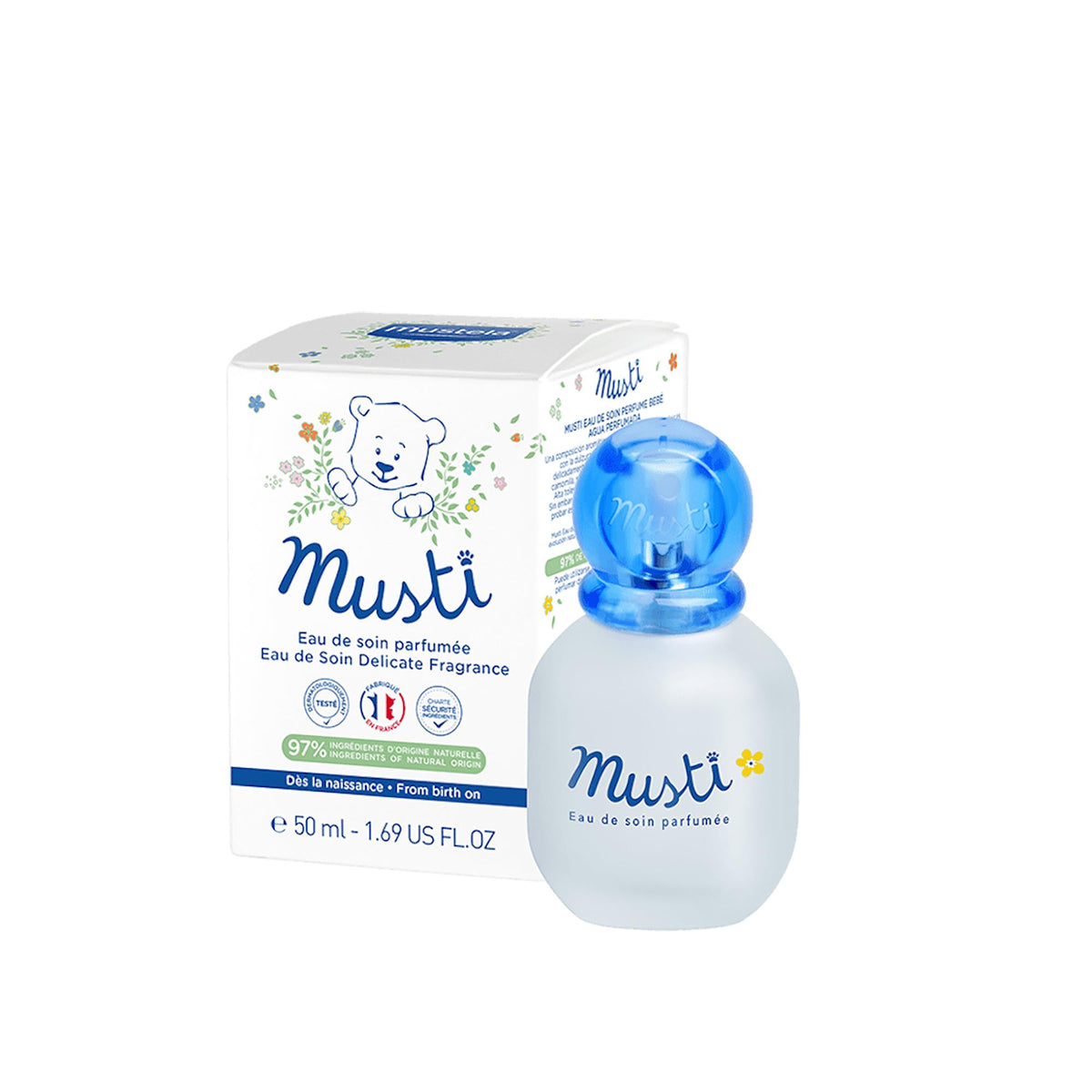 Mustela Musti-Eau De Soin-Perfume 50ml