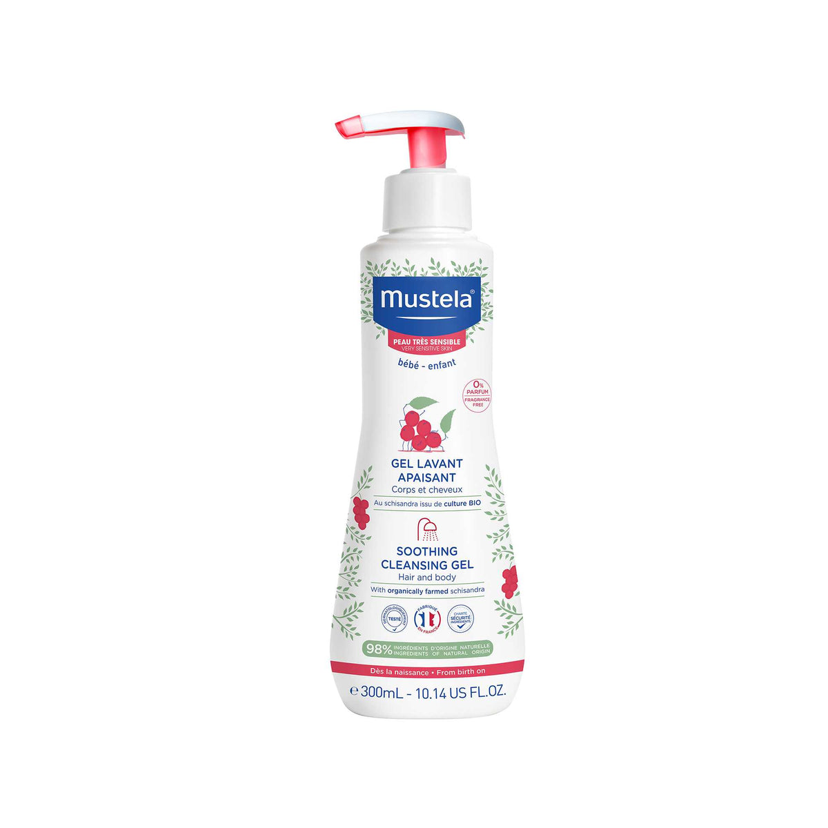 Mustela Soothing Cleansing Gel 300ml