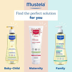 Mustela Cleansing Oil 500ml for Baby’s Dry Skin Care
