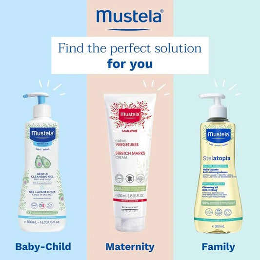 Mustela Gentle Cleansing Gel 500ml – For Baby’s Normal Skin