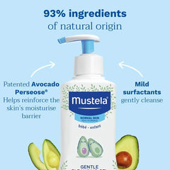 Mustela Gentle Cleansing Gel 500ml – For Baby’s Normal Skin