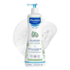 Mustela Gentle Cleansing Gel 750ml – For Baby’s Normal Skin