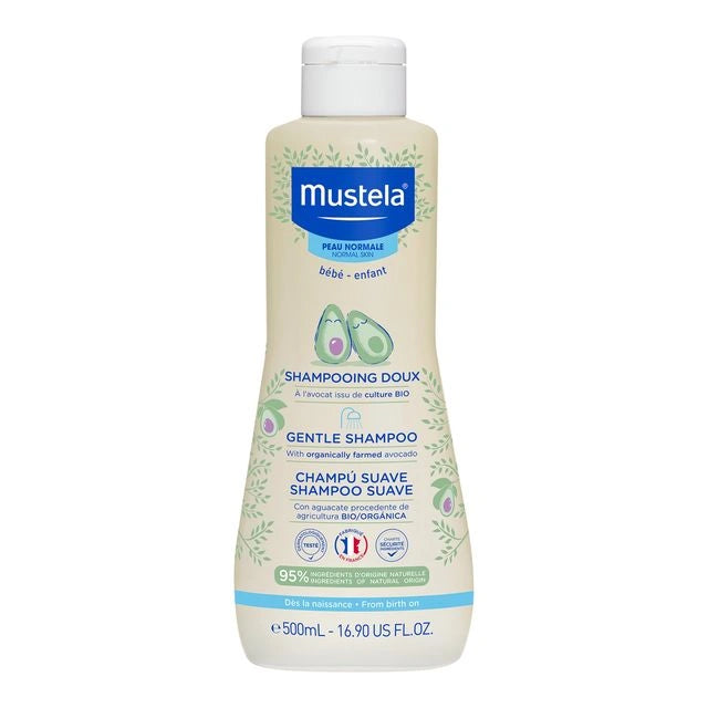 Mustela Gentle Shampoo 500ml – For Baby’s Delicate Hair