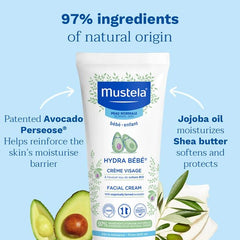 Mustela Soothing Moisturizing Face Cream 40ml – For Babies