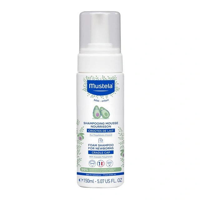 Mustela Newborn Foam Shampoo 150ml – Cradle Cap Care