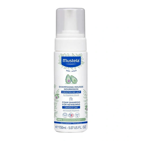 Mustela Newborn Foam Shampoo 150ml – Cradle Cap Care
