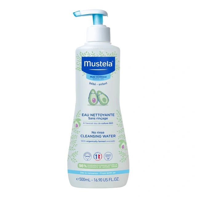 Mustela No Rinse Cleansing Water 500ml – Baby Care