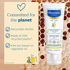 Mustela Nourishing Cream with Cold Cream 40ml - Dry Skin