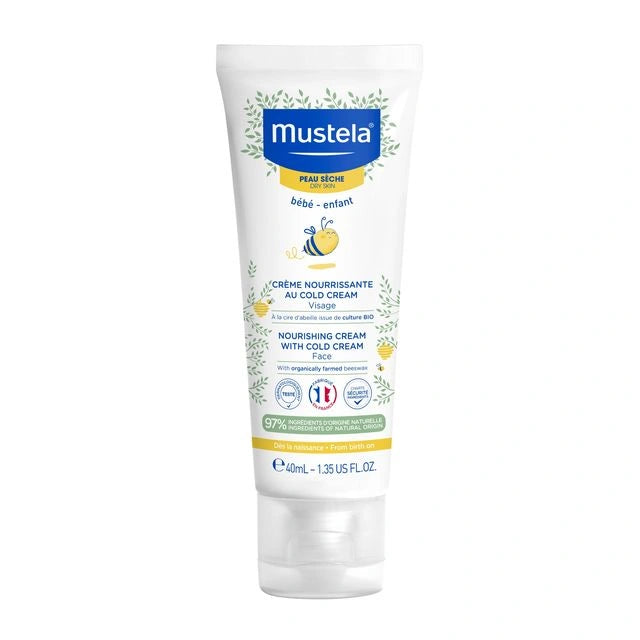 Mustela Nourishing Cream with Cold Cream 40ml - Dry Skin