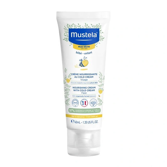 Mustela Nourishing Cream with Cold Cream 40ml - Dry Skin