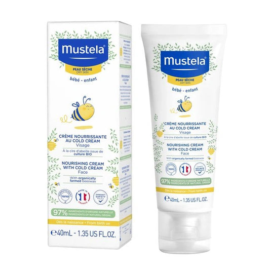 Mustela Nourishing Cream with Cold Cream 40ml - Dry Skin