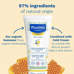Mustela Nourishing Cream with Cold Cream 40ml - Dry Skin