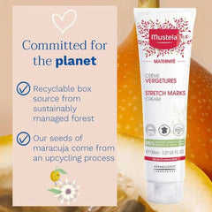 Mustela Stretch Marks Cream 3 in 1 150ml – Hydrates & Firms