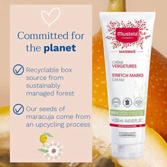 Mustela Stretch Marks Cream 3 in 1 250ml – Hydrates & Firms