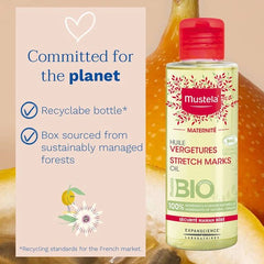 Mustela Stretch Marks Oil 105ml – Hydrates & Reduces Marks
