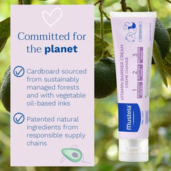 Mustela Vitamin Barrier Cream 1.2.3. 100ml – For Baby's Skin
