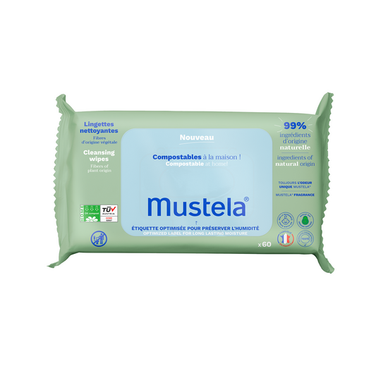 Mustela Cleansing Wipes 60 products image 