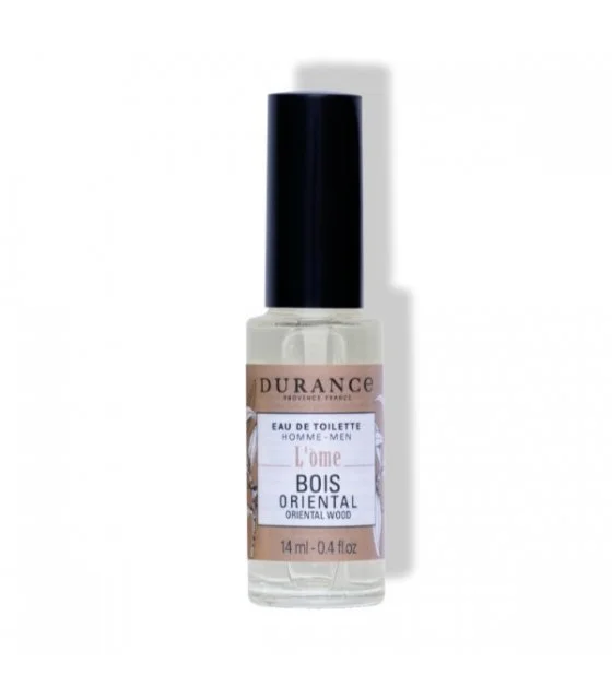 Durance Eau de Toilette Oriental Wood with Cistus extract 14ml (Free Gift)