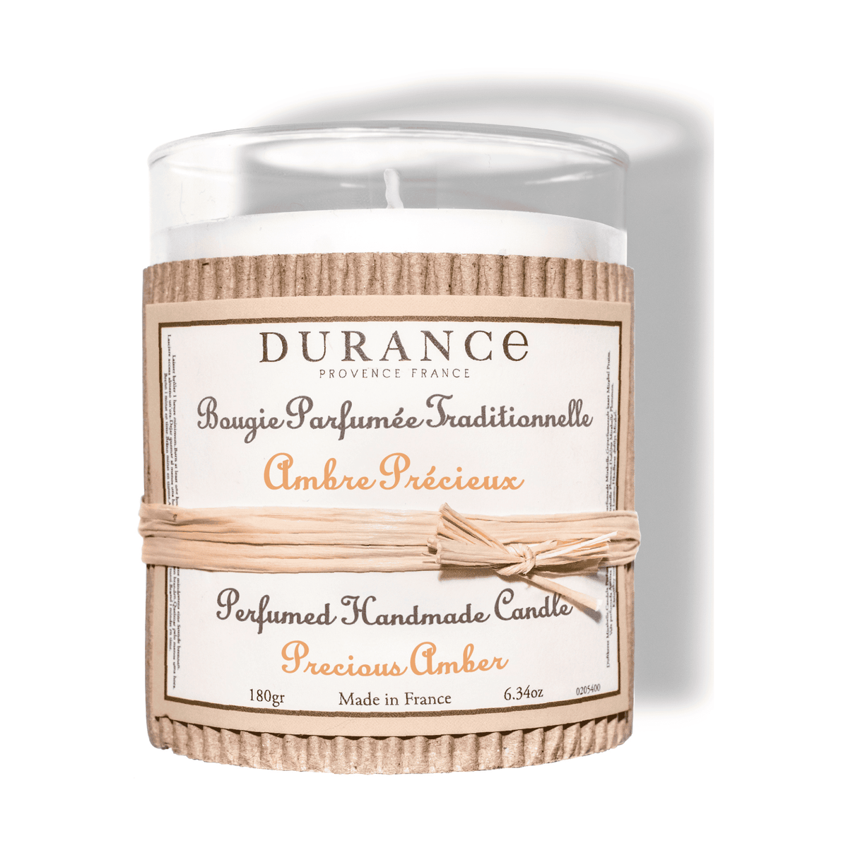 Durance Perfumed Handmade Candle 180 gr Precious Amber