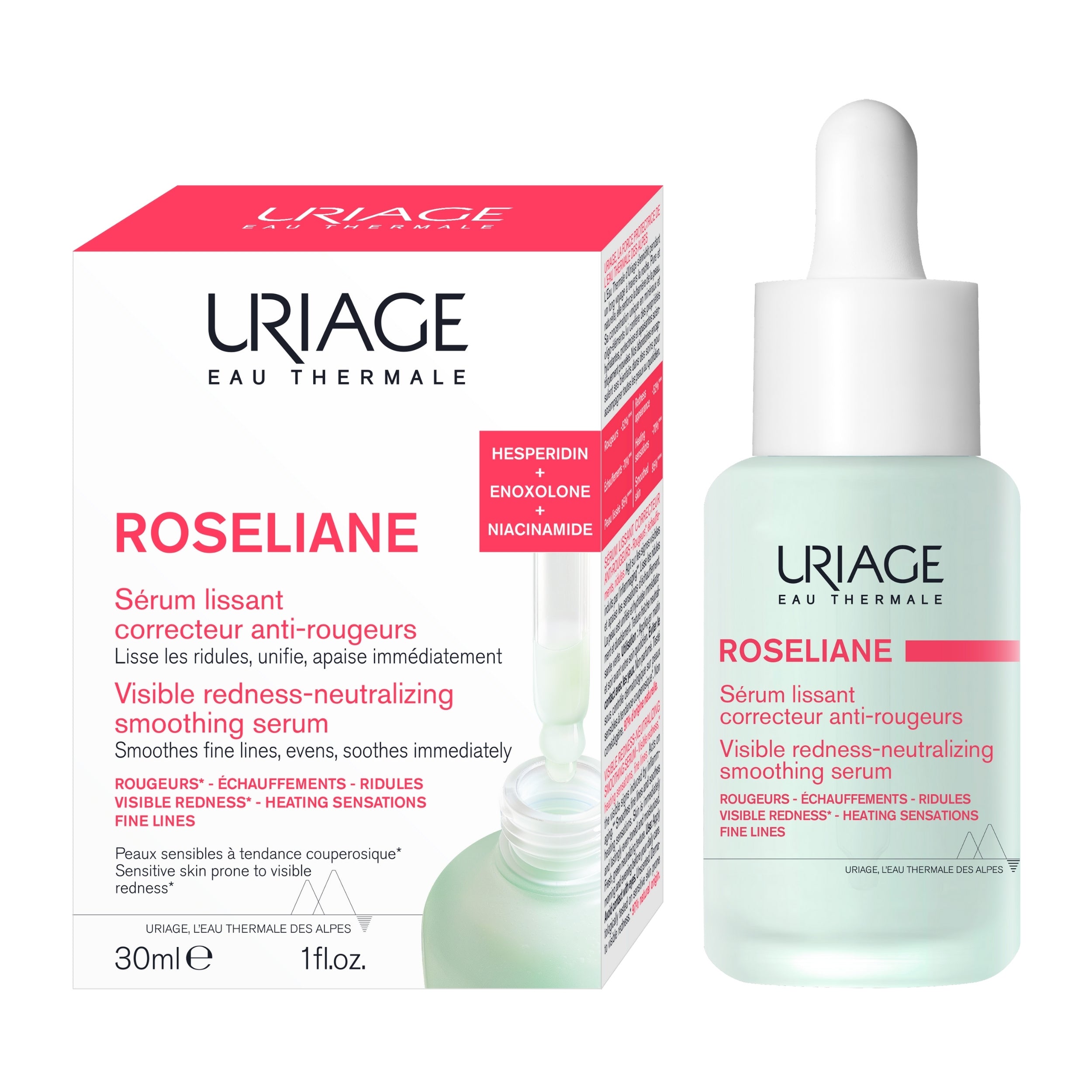 Uriag Roseliane visible redness 30ml pack image 