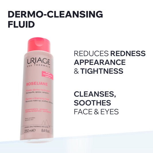 Uriage Roseliane Dermo-Cleansing Fluid 250ml