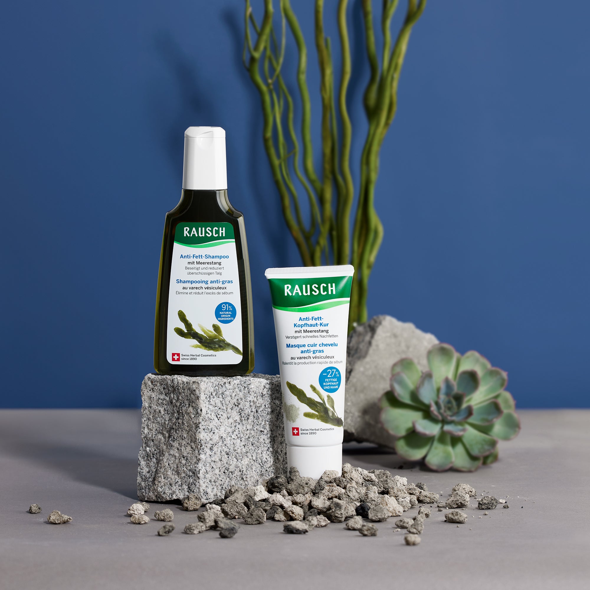 Rausch Degreasing scalp treatment Mask with seaweed 200 ml 
