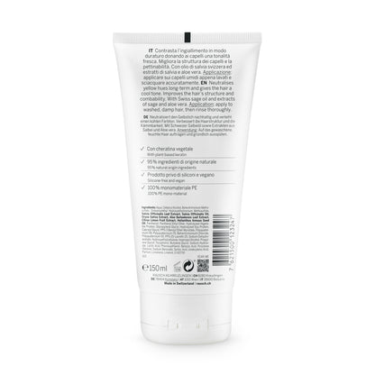 Rausch Silver-shine conditioner with sage 150 ml Back Side