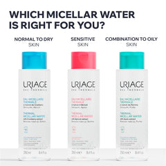 Uriage Micellar Water 500ml – Hydrating Cleanser for Dry Skin