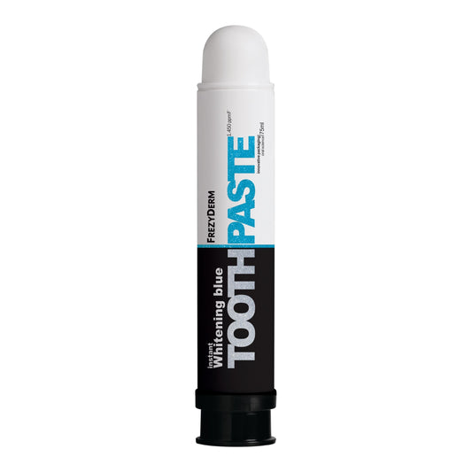 FrezyDerm Instant Teeth Whitening Blue Toothpaste 75ml