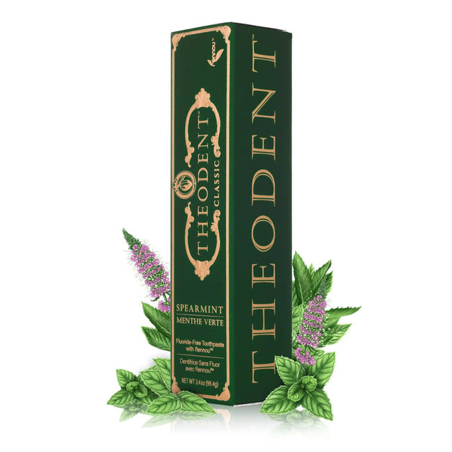 Theodent Classic Spearmint Toothpaste 100ml/ Fluoride-Free