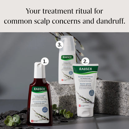 Rausch Scalp & Hair Treatment Conditioner with willow bark 150ml