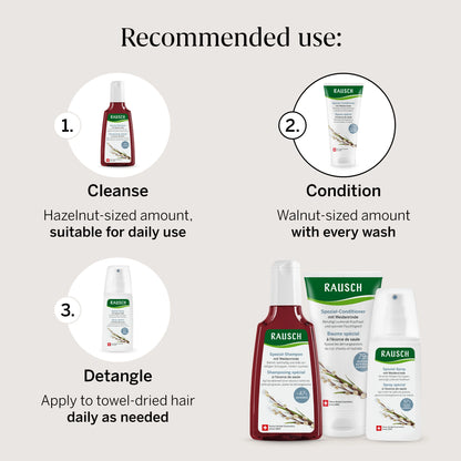 Rausch Scalp & Hair Treatment Conditioner with willow bark 150ml