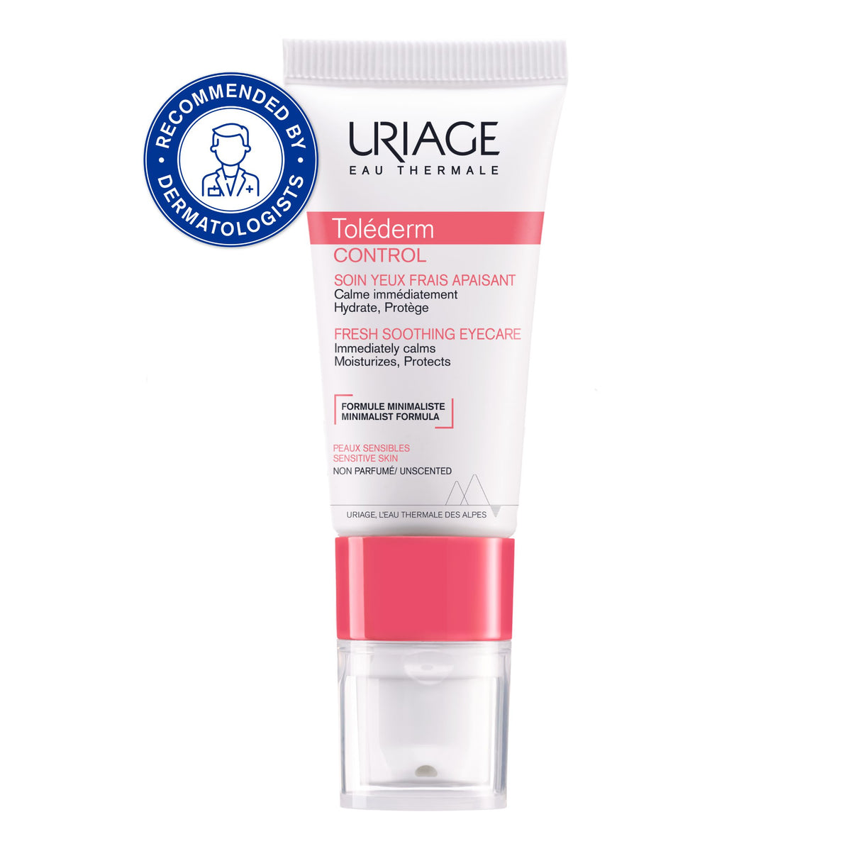 Uriage Toléderm skincare product on a white background