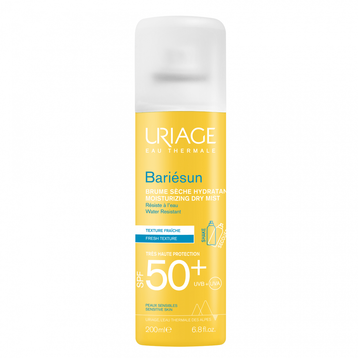 Uriage Bariesun Dry Mist SPF50+ 200ml