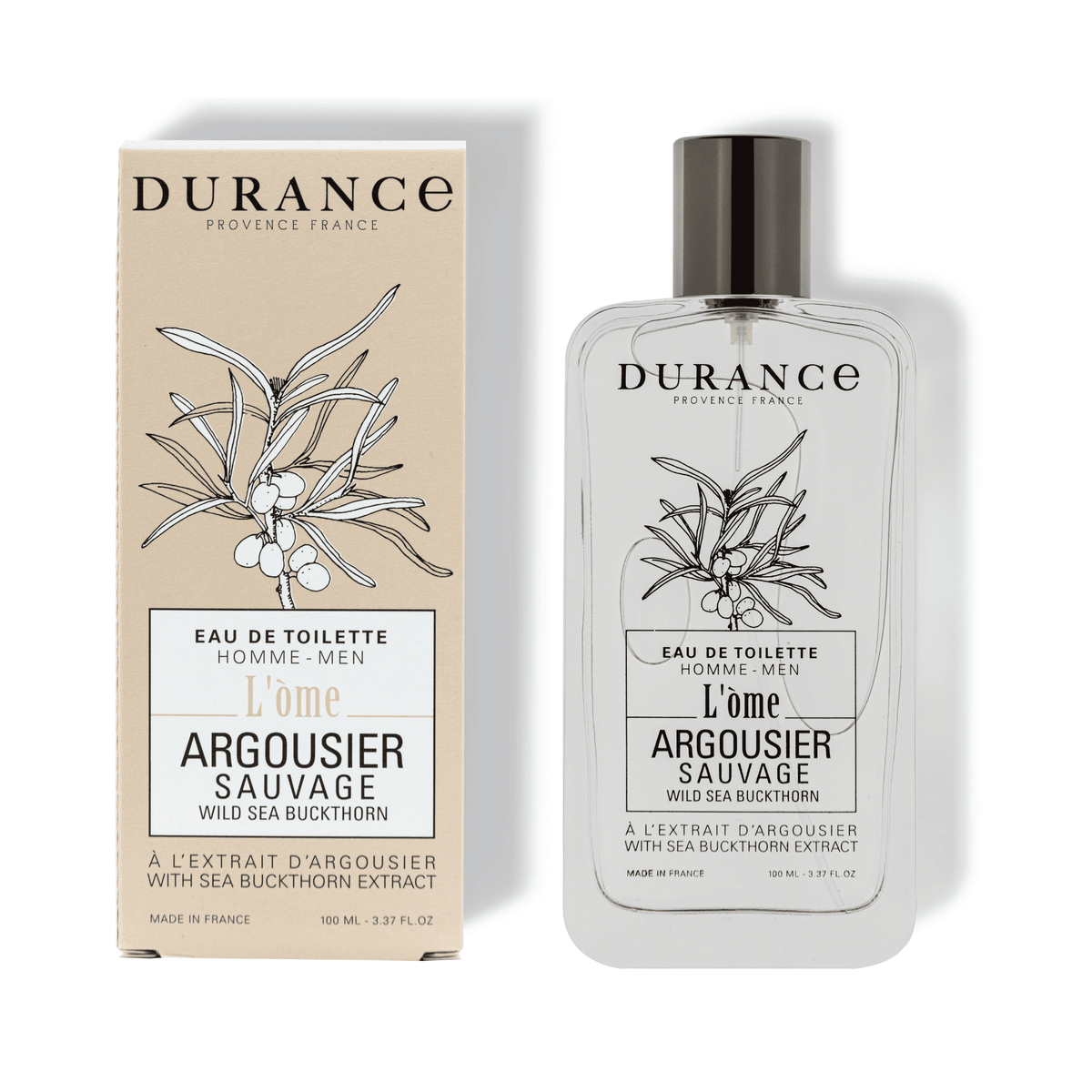 Durance Eau de toilette Wild Sea Buckthorn with Sea Buckthorn extract 100 ml