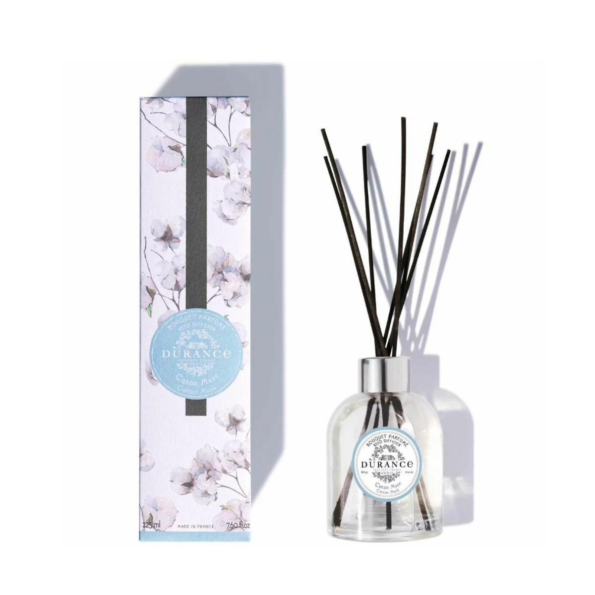 Durance Reed diffuser Cotton Musk 225 mL