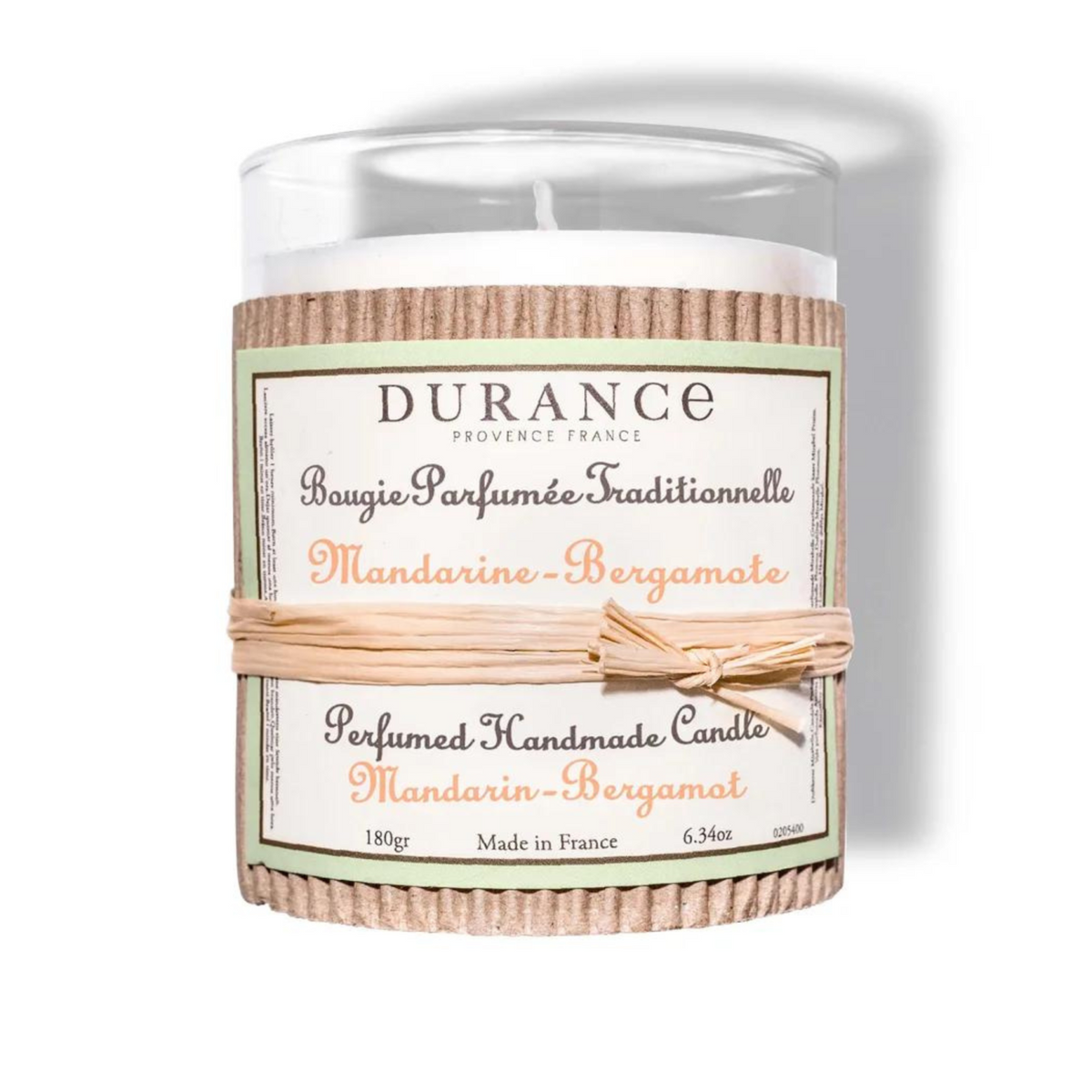 Durance Perfumed handmade Candle 180 gr Mandarin - Bergamot