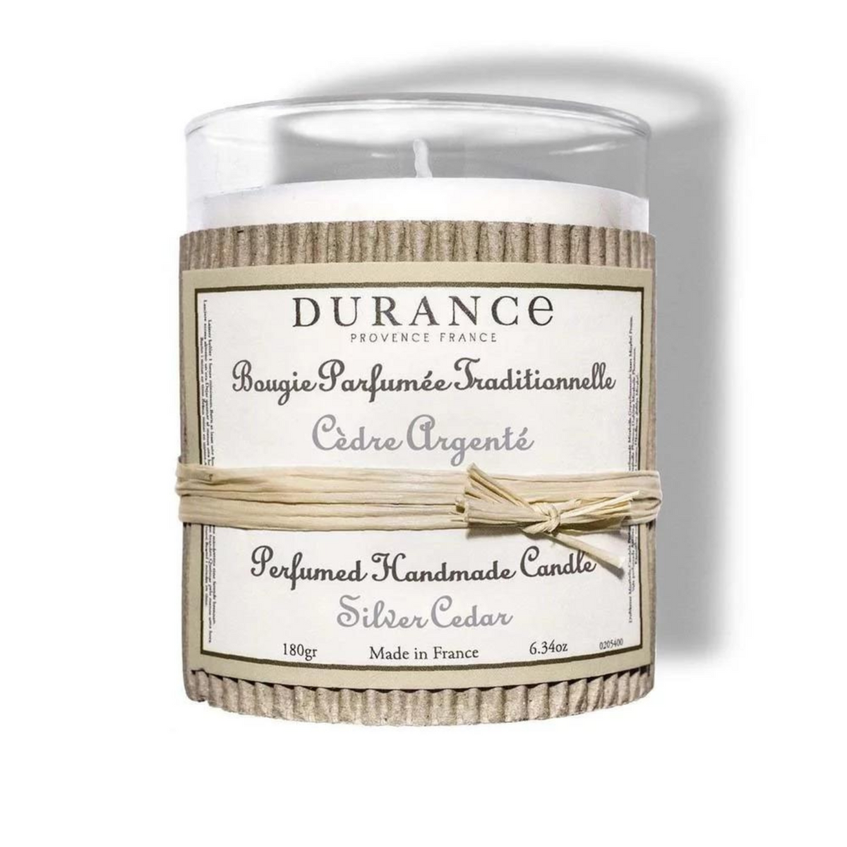 Durance Perfumed Handmade Candle 180 gr Silver Cedar