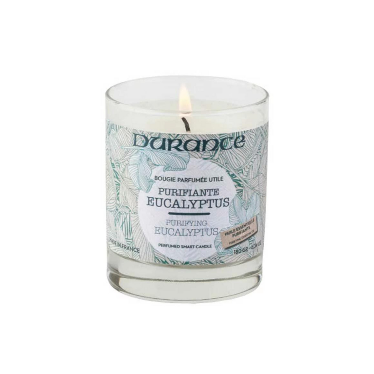 Durance Useful Perfumed Candle 180 gr Purifying Eucalyptus